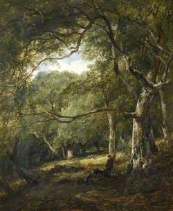 Figures in Woodland