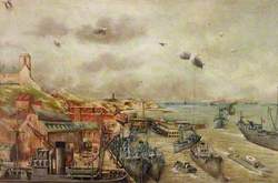 Wartime Scene at the Mouth of the Tyne