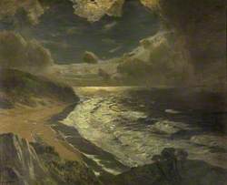 Coast Scene, Moonlight