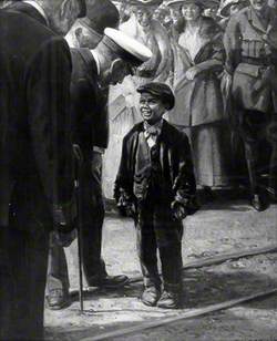 George V at Doxford's Shipyard, 16 June 1917