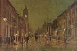 Fawcett Street, Sunderland about 1895