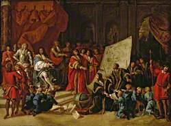 Charles II Giving an Audience at Christ's Hospital