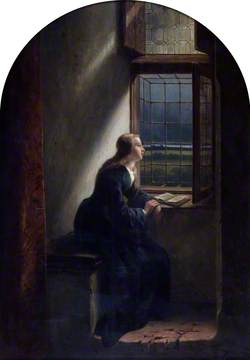 Meditation: A Lady Looking out of a Window