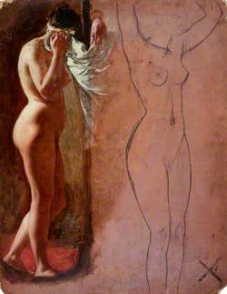 Study of a Nude Female Figure