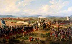 The Battle of Fontenoy, 1745: The French and the Allies Confronting Each Other