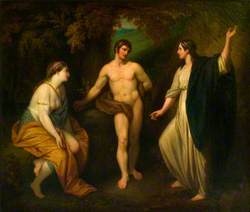 The Choice of Hercules between Virtue and Pleasure