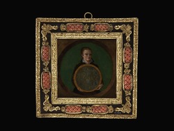 Self-portrait miniature attributed to Sofonisba Anguissola