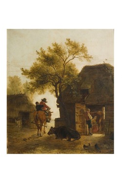 Farmyard: evening - milking time