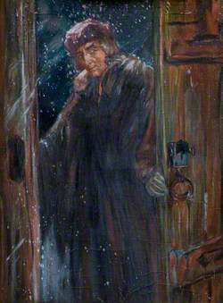 Sir Henry Irving (1838–1905), as Mathias in 'The Bells' by Leopold Lewis
