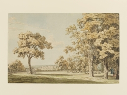 Windsor Castle from the Great Park, near the End of the Long Walk