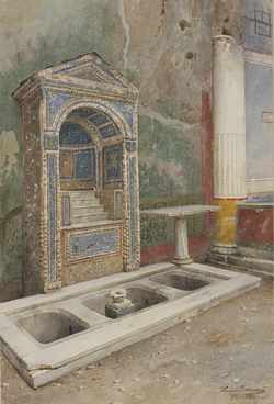 Painting of Pompeii
