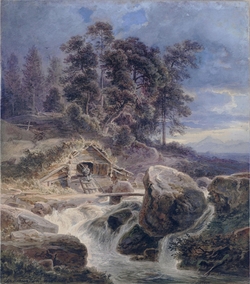 Mountain torrent, Norway