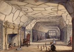 The gallery at Knole House, near Sevenoaks