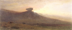 Agglestone, near Swanage, Dorsetshire