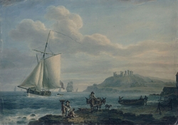 Llanstephan Castle, Coast of Carmarthenshire