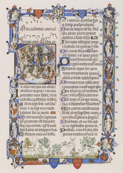 Copy from the <i>Howard Psalter</i>