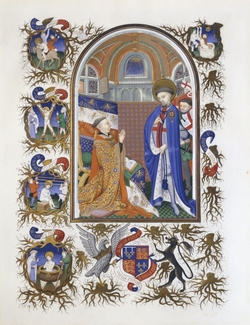 Copy from the <i>Book of Hours</i> made for the Duke of Bedford in Paris ca. 1423-1468