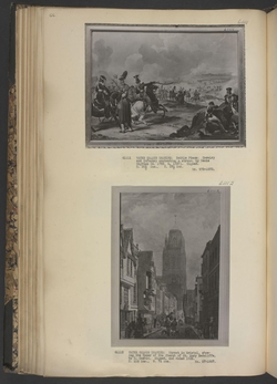 Battle Piece: Cavalry and Infantry contesting a stream