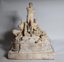 Model for a monument to Lord Rodney
