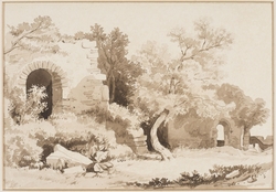 Ruins and Trees
