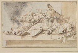 Still-life with Dead Game on a Table