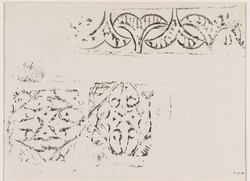 Rubbing of Arabic Ornament