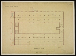 Bethnal Green Museum: Basement Plan