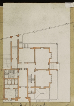 Part of a design for the Bethnal Green Museum