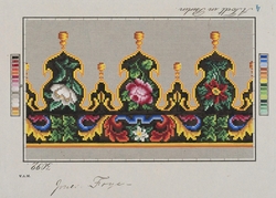 Pattern for Berlin wool-work