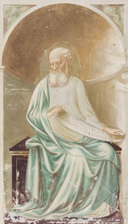 Copy after The Prophet Isaiah, Masolino in Castiglione Olona (Varese)