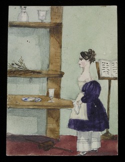 Watercolour drawing