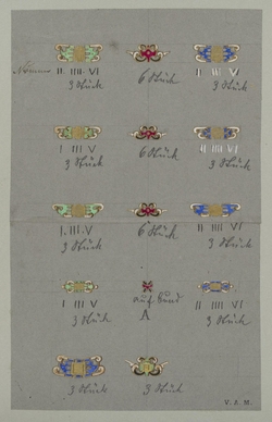 Original designs for modern goldsmith's work, chiefly in the style of the Renaissance