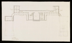 Plan of the first floor of Castle Howard, Yorkshire