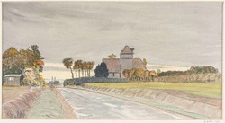 Watercolour drawing