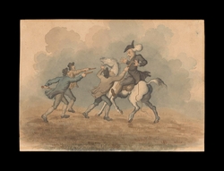 Dr Syntax Stopped by Highwaymen
