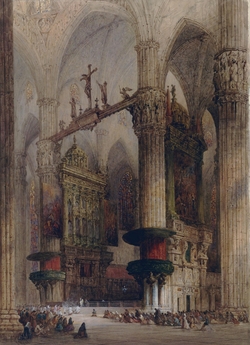 Interior of Milan Cathedral