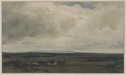 Showery day, Glastonbury Tor