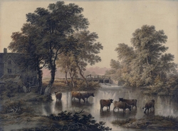 Evening, Shenstone Mill, near Lichfield
