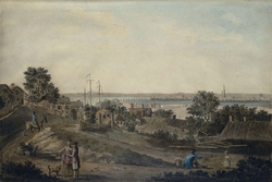 A Distant View of Southampton, taken from Pear Tree Green