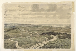 Poole Harbour from the Dorset Hills