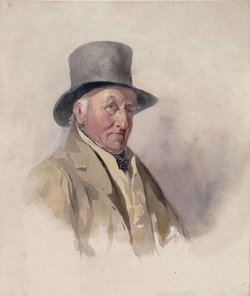 Thomas Worley, Bailiff at Ashurst, at the age of 83