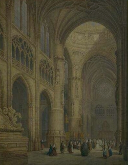 Interior of Burgos Cathedral