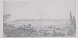 Constantinople and the Bosphorus from Scutari