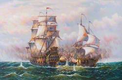 A Seventeenth-Century Sea Battle