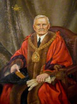 Alderman J. Moseley, Mayor of Coventry (1940)