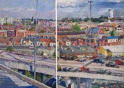 The Ring Road, Coventry, from the Art School Print Room