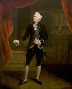 Mr William Farren (1786–1861), as Sir Peter Teazle (from 'The School for Scandal' by Richard Brinsley Sheridan) or Sir Bashful Constant (from 'The Way to Keep Him' by Arthur Murphy)