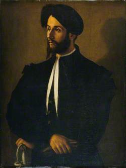 Portrait of a Man in Black