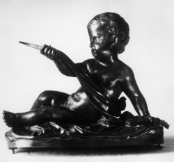 Cupid with His Bow and Arrows