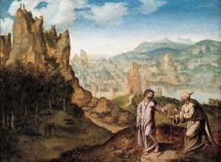 Landscape with the Temptation of Christ